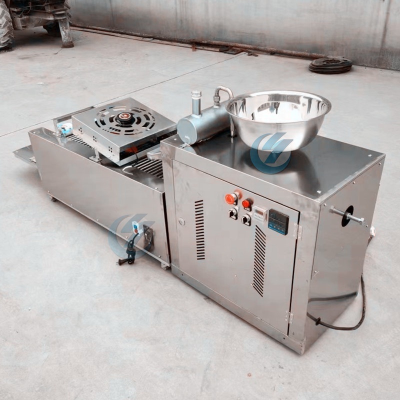 Steamed Vietnam Rice Noodle Steamer Maker Equipment Cold Rice Noodle Making Machine