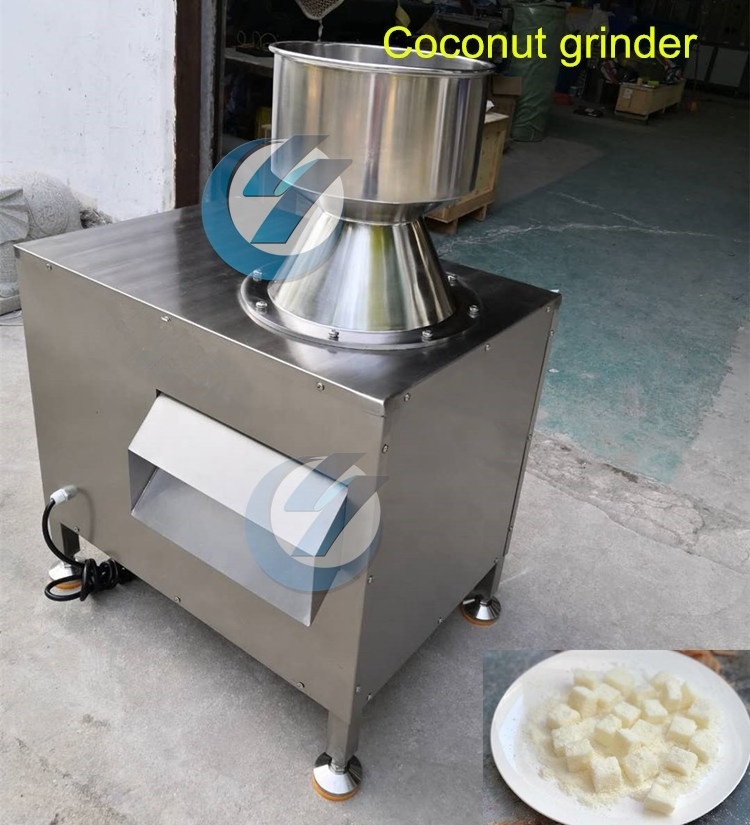 Production Electric Coconut Grinder Grating Machine Coconut Shell Crusher Grinding milling crushing grinder Machine