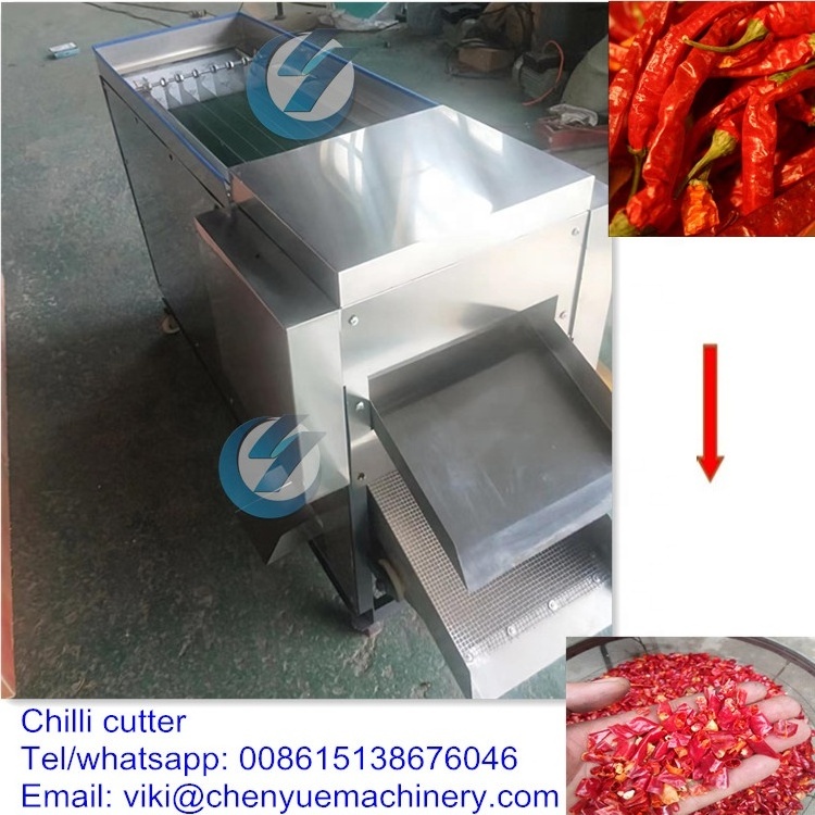 Automatic jalapeno peppers slicer machine chilli cutter