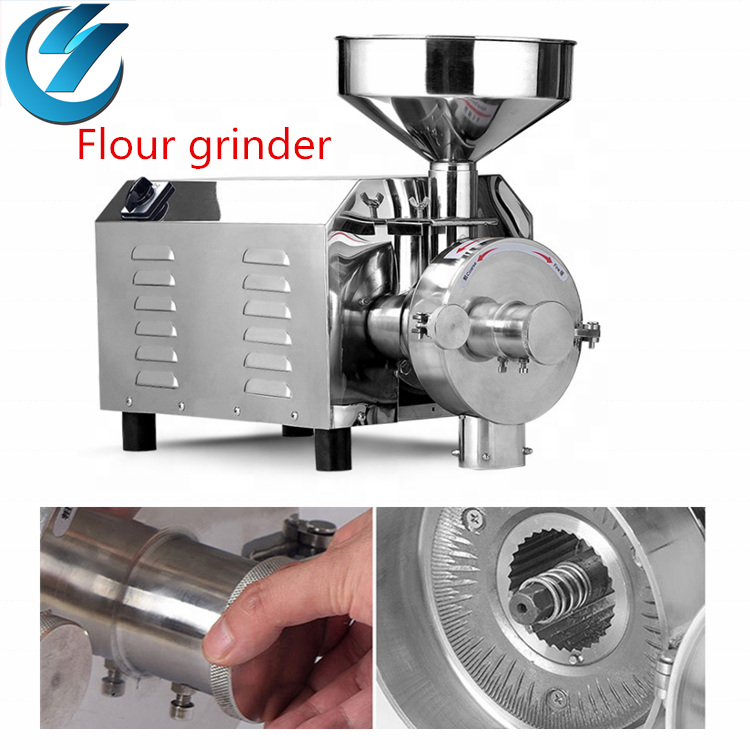 Best quality commercial grain mill chilli grinding machine flower milling machine