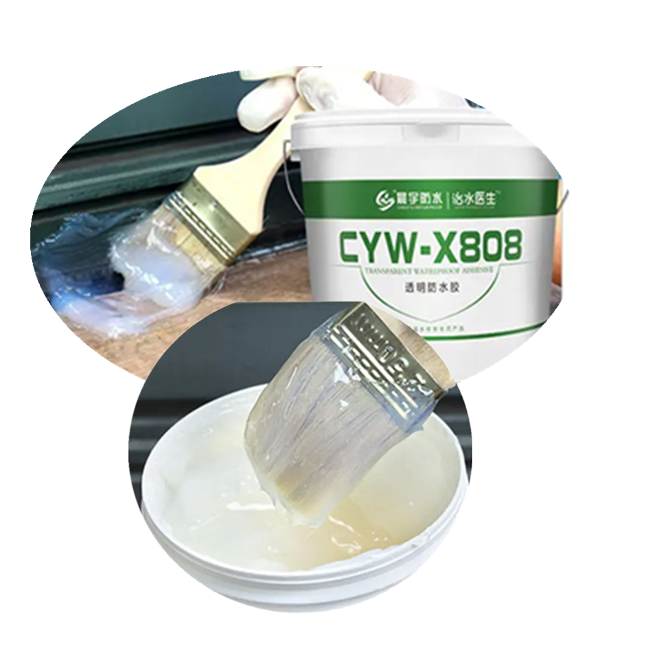 Waterproof Resin Chemical Resistant Transparent Epoxy Resin Waterproof Glue For Bathroom Toilet Roof Interior Wall Paints