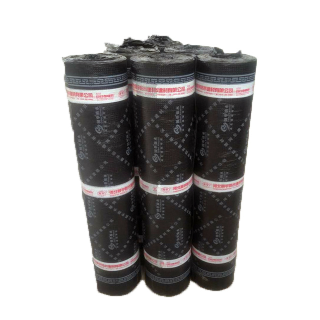 3mm roof mat sbs/app modified bituminous waterproofing membrane cheap price bitumen waterproof membrane