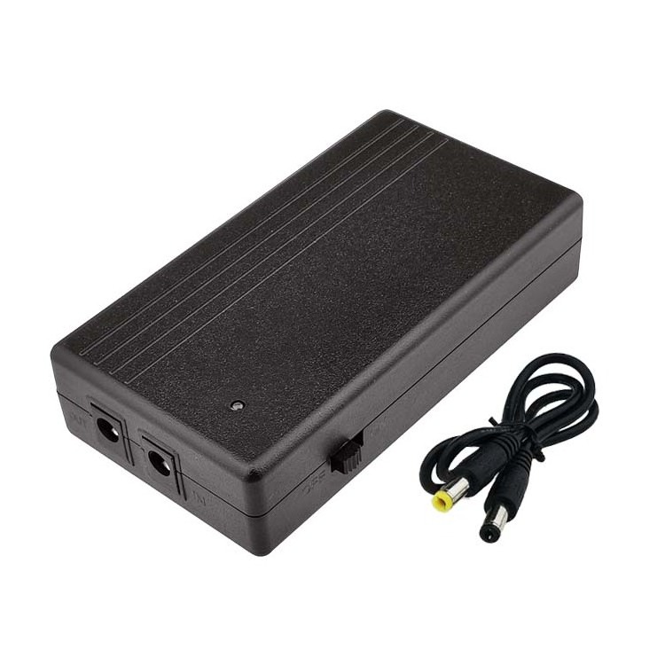 online rack mount mini dc 12v2a 22.2wh 2000mah smallest ups with 1 2 3 4 hours backup battery charger for router