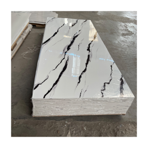 Direct Sales Customized Various Colors Marble Pvc Board  pvc marble sheet waterproof Wall Panel