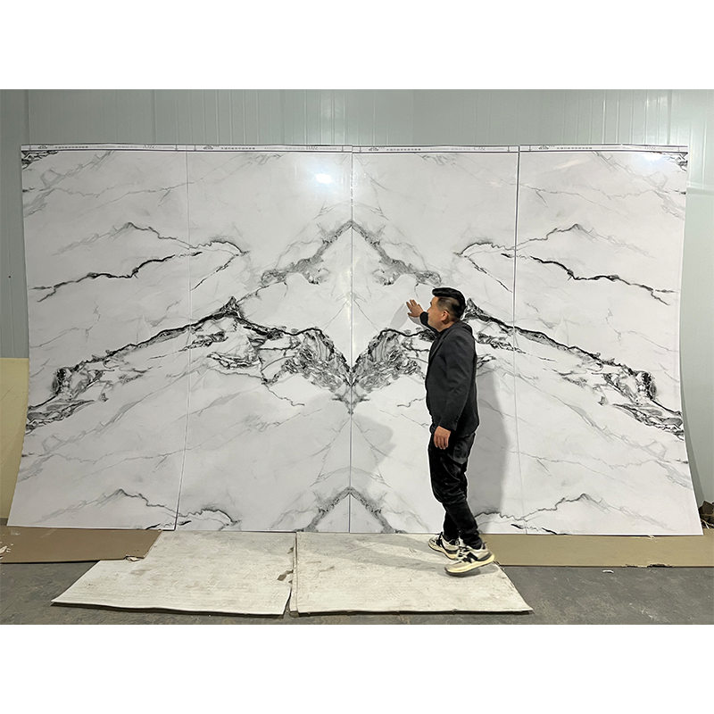 Manufacturers Promote Decorative Carbon Rock Board Interior Pvc Wall Panel Carbon Rock Board for Wall