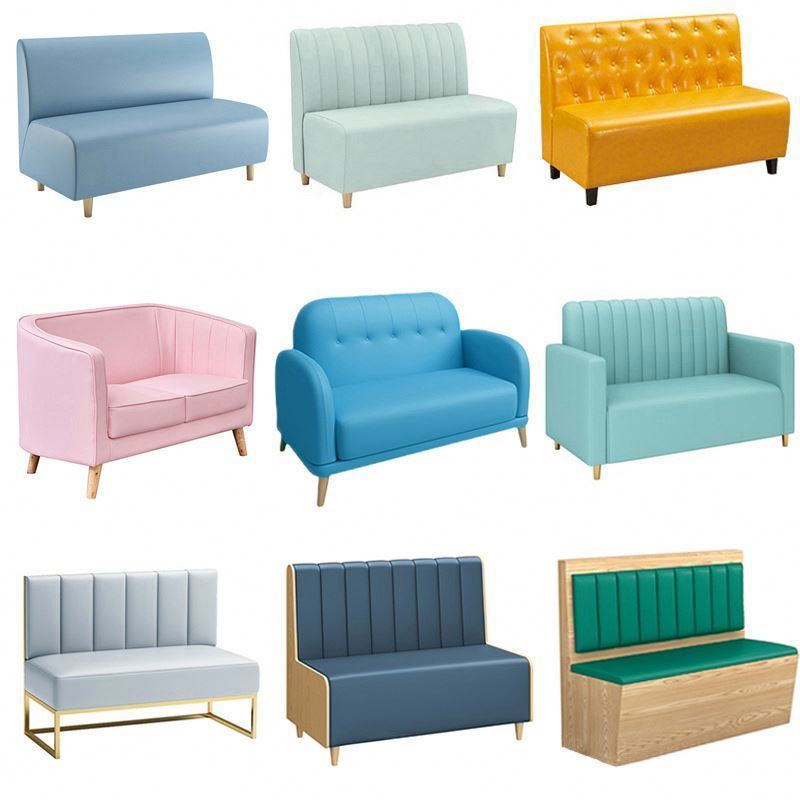 Modern Bar Booth Sofa Chairs Seating Cafe Shop Sofa Set Restaurant Sofa Chair Booth For Sale Restaurant Furniture