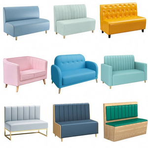 Modern Bar Booth Sofa Chairs Seating Cafe Shop Sofa Set Restaurant Sofa Chair Booth For Sale Restaurant Furniture