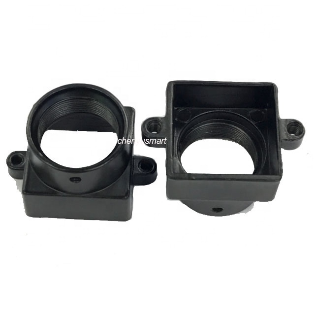 Black aluminium Metal M12 Lens holder 20mm hole distance 10mm  14.5mm height M12 LENS spacer gasket