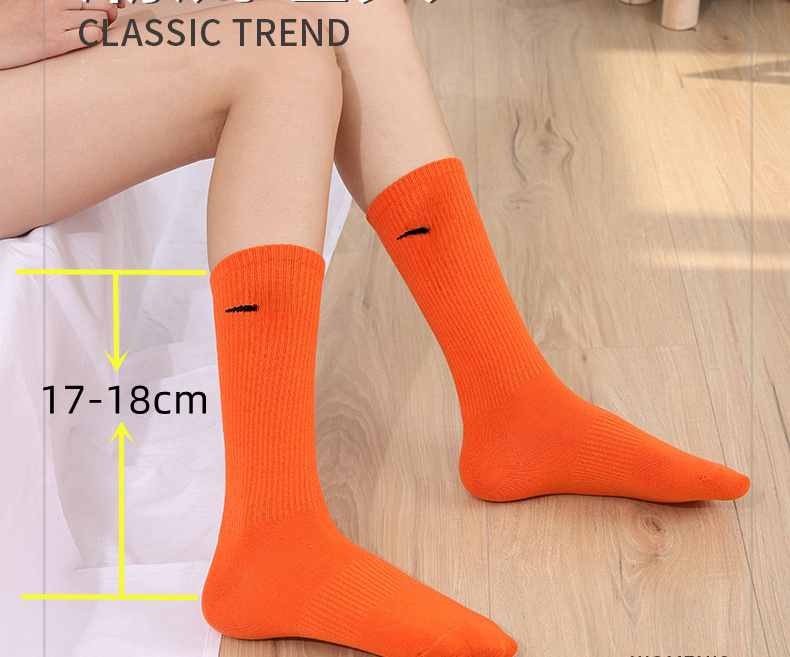 wholesale top quality NK socks professional sporty cotton socks custom logo branded men's socks