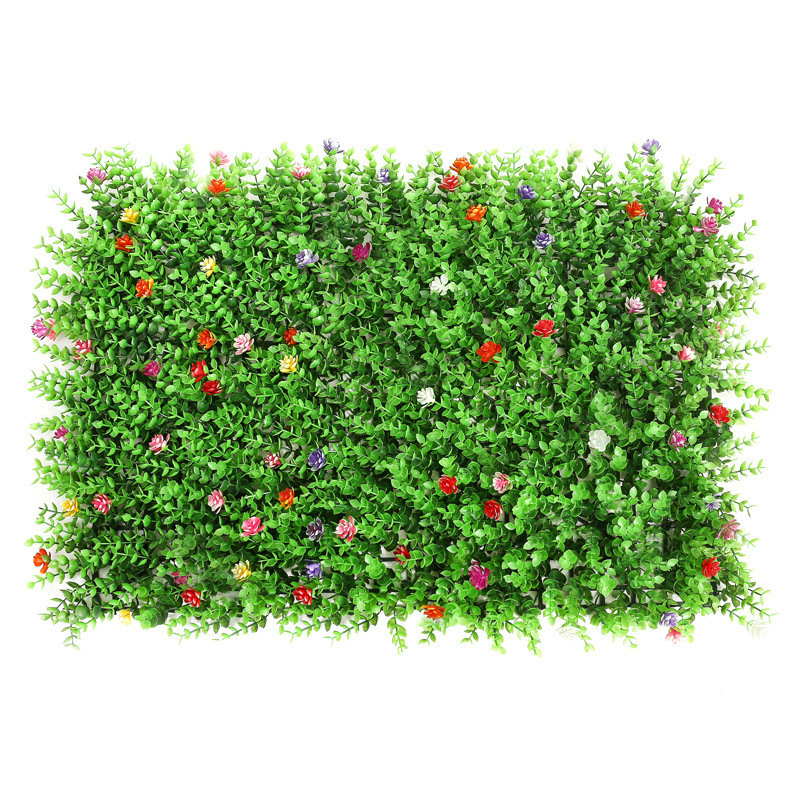 Indoor Outdoor Decoration Fence Artificial Wall Grass