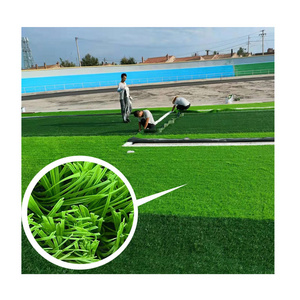 Diy Landscape Design Residential Grass Football Turf Synthetic Artificial Grass