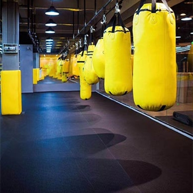 Shock Absorption GYM Rubber Tiles Flooring Mat Rubber Floor