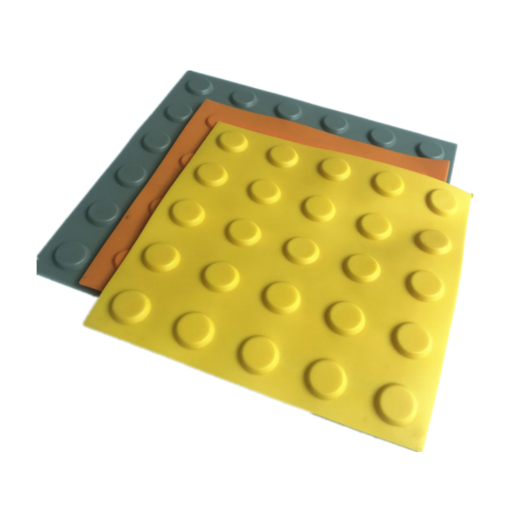 Outdoor Warning Anti Slip Blind Tactile Bricks paving tiles For Footpat