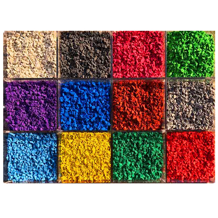 Colorful EPDM Rubber Granules For Artificial Grass Infill