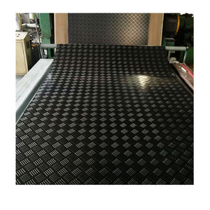 Anti Slip Checker Pattern Rubber Floor Mat Sheet