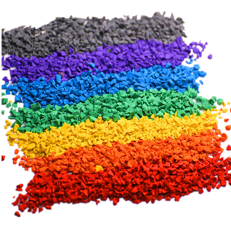 Colorful EPDM Rubber Granules For Artificial Grass Infill