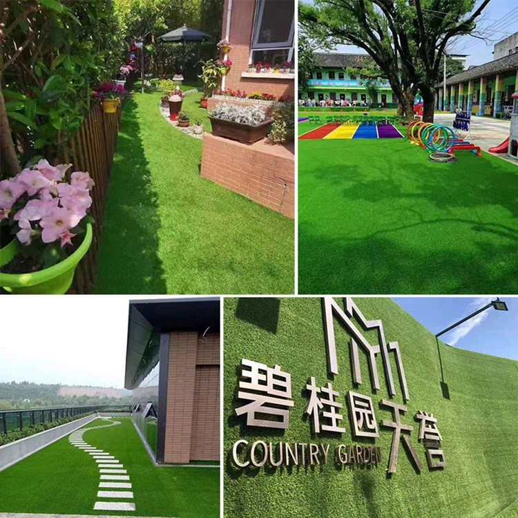 Home Garden Decoration 10/15mm Synthetic Artificial Turf Landscape Grass