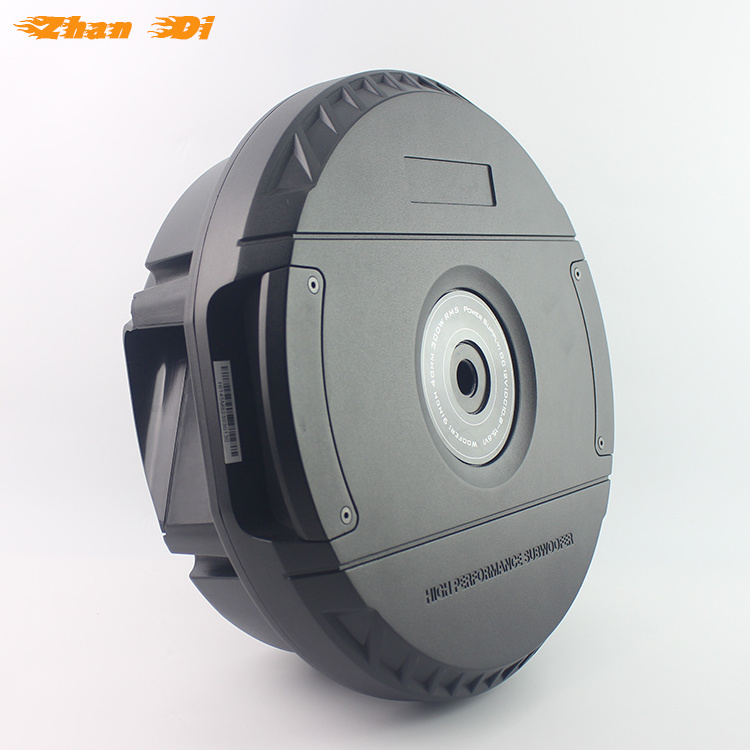 Zhan Di factory 9 inch subwoofers automotivo bass speaker car audio subwoofer Spare tire subwoofer