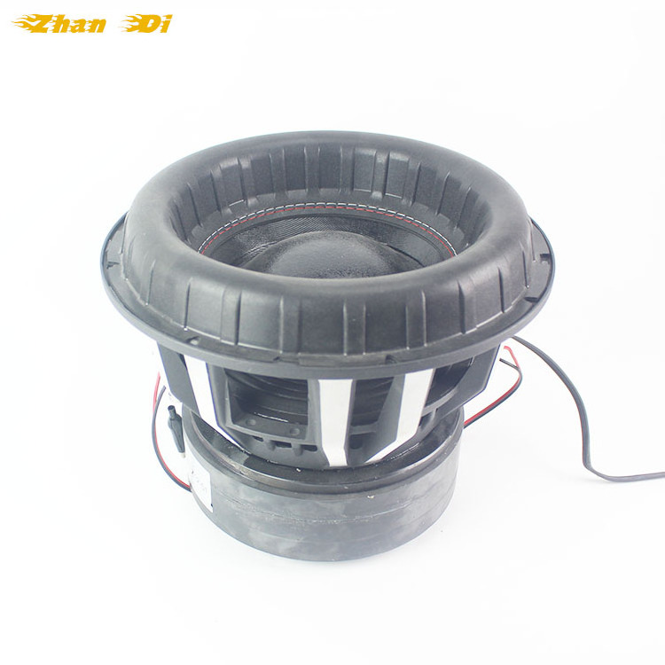 OEM 1 Ohm RMS 3000W 12 Inch Car Subwoofers Speakers 6000W Max Power Dual Coils 12V Aluminum Factory Direct Basic Car Audio Use