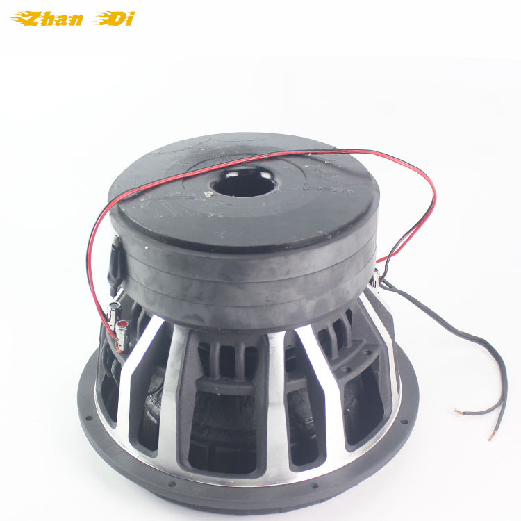 OEM 1 Ohm RMS 3000W 12 Inch Car Subwoofers Speakers 6000W Max Power Dual Coils 12V Aluminum Factory Direct Basic Car Audio Use