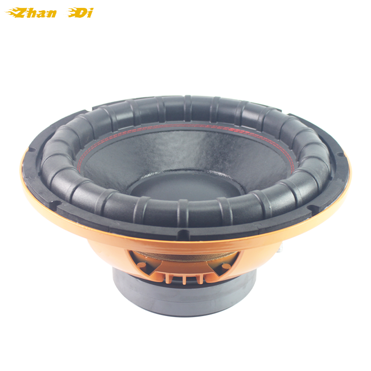 OEM Factory High Quality 15 Inch Car Audio Bass Subwoofer Dual Coil with 1500W RMS Power DC 12V Subwoofer