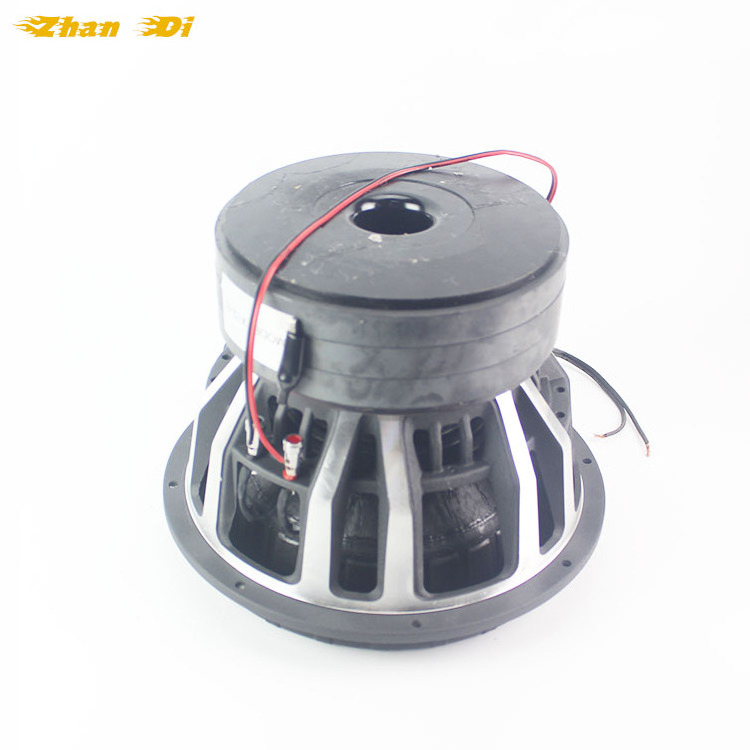 OEM 1 Ohm RMS 3000W 12 Inch Car Subwoofers Speakers 6000W Max Power Dual Coils 12V Aluminum Factory Direct Basic Car Audio Use