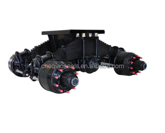 China Factory Wholesale 24T 28T 32T Trailer Bogie Suspension semi truck parts  for bpw axles Truck Suspensions