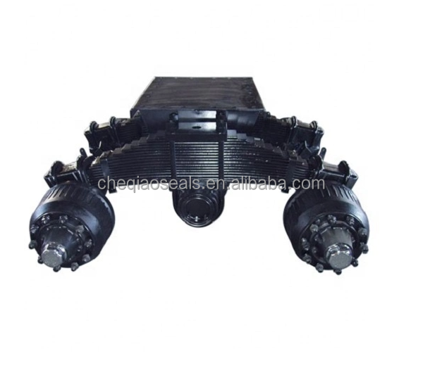 China Factory Wholesale 24T 28T 32T Trailer Bogie Suspension semi truck parts  for bpw axles Truck Suspensions