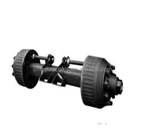 Wholesale Trailer Parts Stub Axle With Wheel For Sale Semi Trailer Trade Axle Parts 13t 16t For Trailer Parts