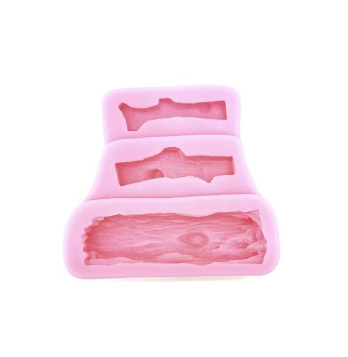 h60g wood log Silicone Mold sugar craft fondant tools cake decorating soap mould baking tool DIY kitchen