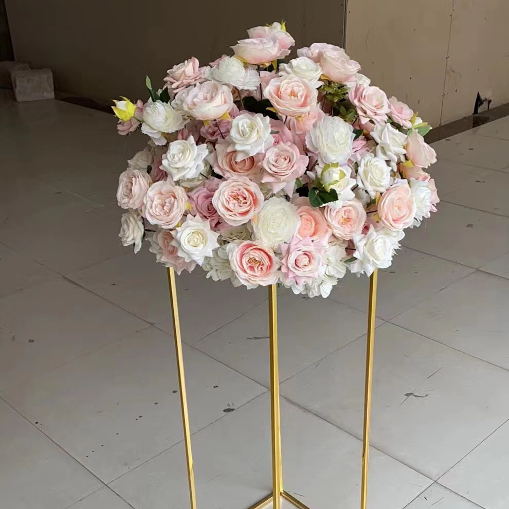 Custom High Quality Wedding Centerpiece Flower Ball For Table Decoration