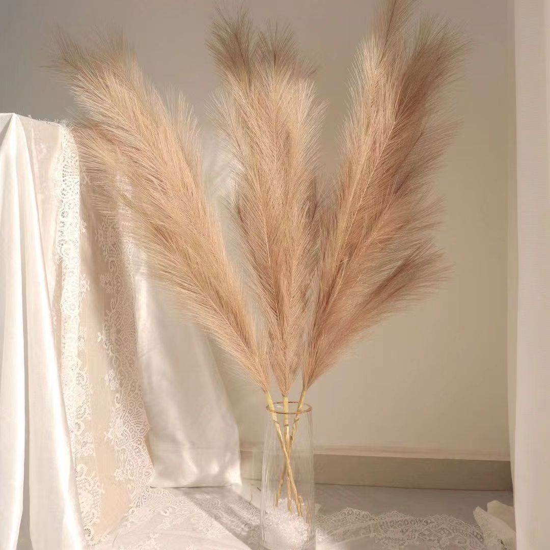 CHERMY Wholesale Home Wedding Hotel Shop Decorative Large Reed Branch Artificial Faux Pampas Grass