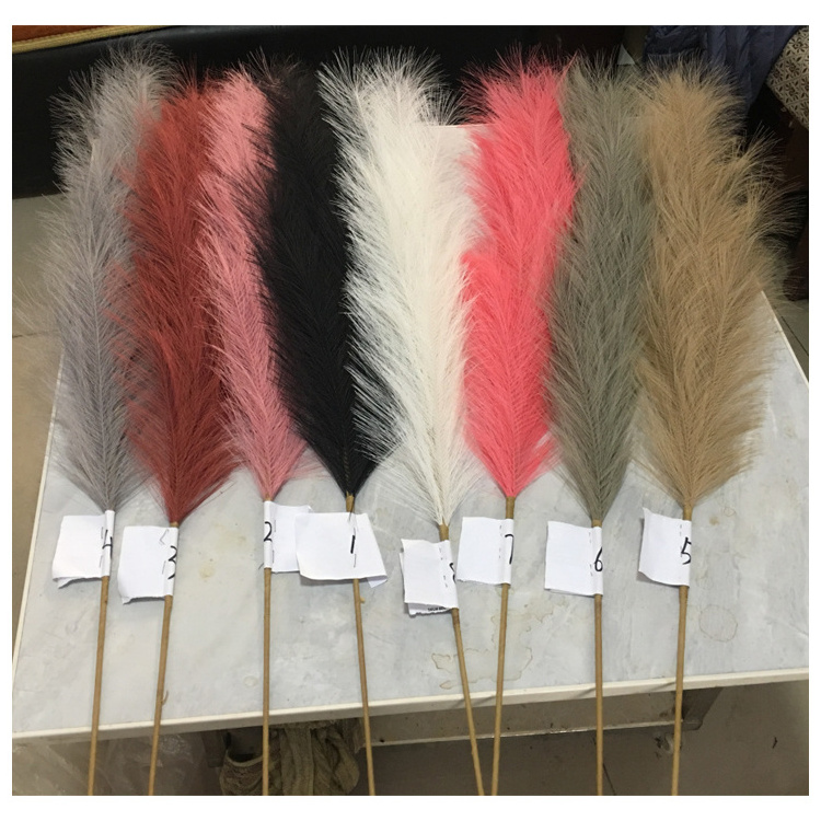 CHERMY Wholesale Home Wedding Hotel Shop Decorative Large Reed Branch Artificial Faux Pampas Grass