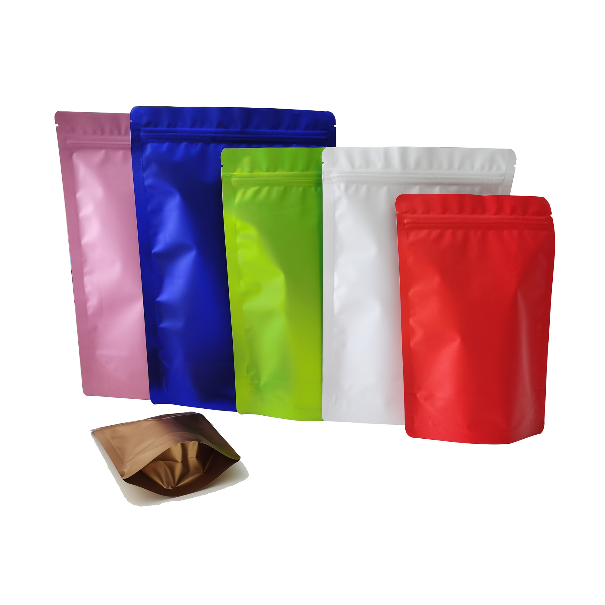 Wholesale LOW MOQ 500 pcs Digital Printing mylar Backpack zip lock Bag 3.5 Food Packaging Bag large stock