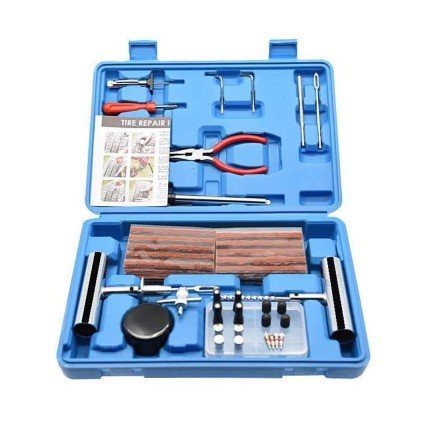 Tire Repair Kit - 68pcs Heavy Duty Tire Plug Kit, Universal Tire Repair Tools to Fix Punctures and Plug Flats Patch Kit