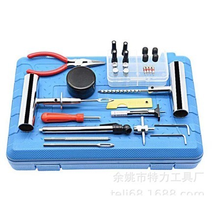 Tire Repair Kit - 68pcs Heavy Duty Tire Plug Kit, Universal Tire Repair Tools to Fix Punctures and Plug Flats Patch Kit