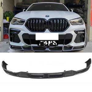 For Bmw X6 G06  LD Style Front Lip  Carbon Fiber  Body Kits 2019-2023