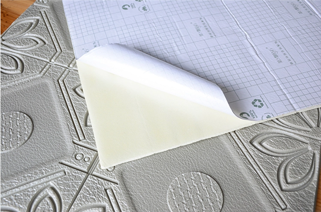 Transparent Hot Melt Glue for 3D Wallpaper to Decoration Bedroom Room Hot Melt Glue with Good Weather Resistance.