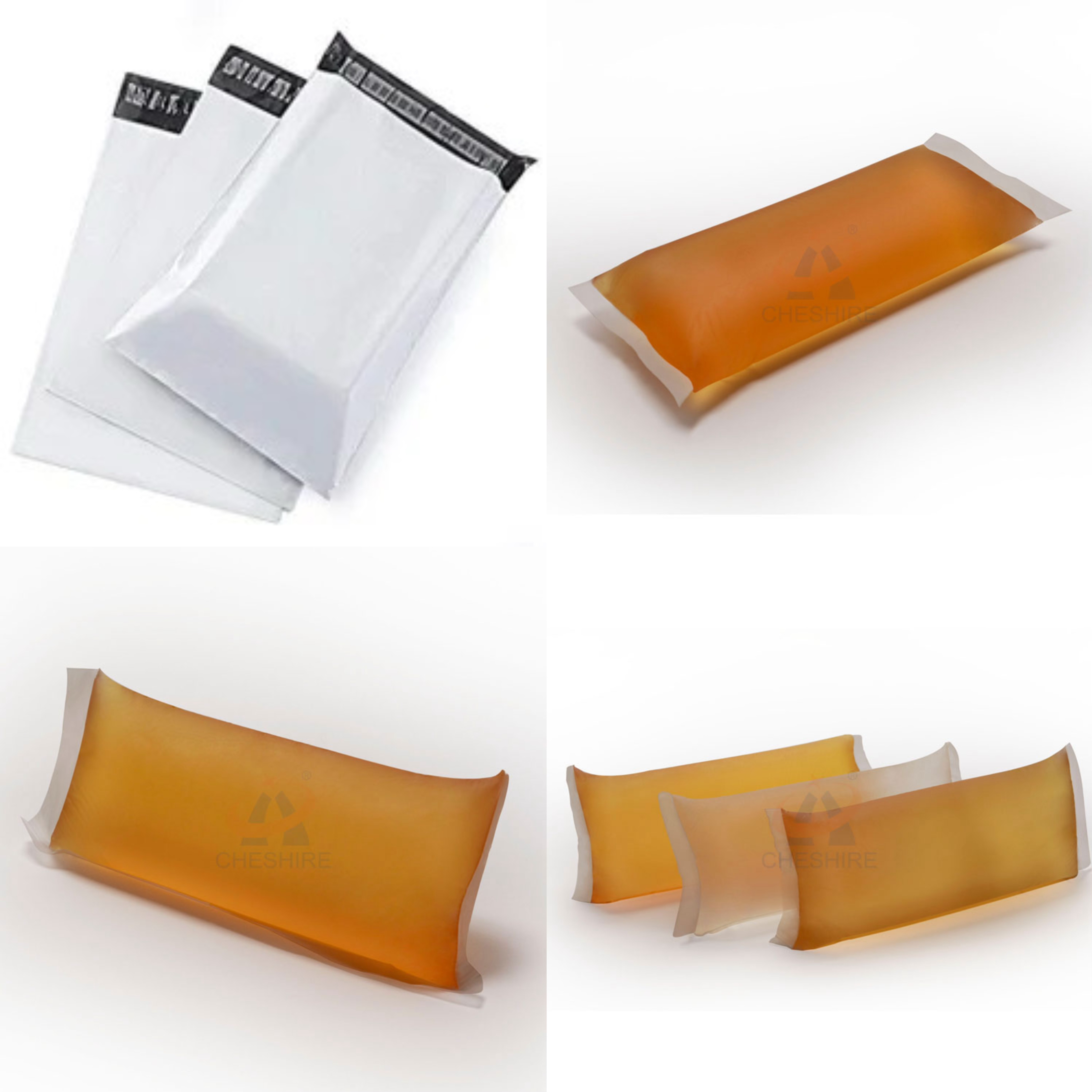 Permanent Bag Adhesive Hot Melt Glue Used For Sealing Courier Bag