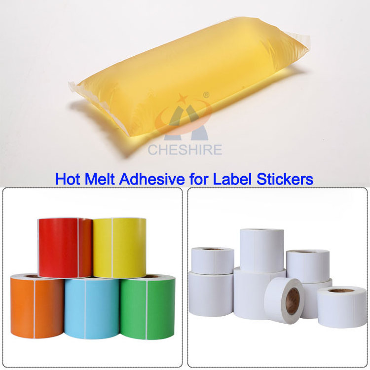 ISO Certificate PSA Hot Melt Pressure Sensitive Adhesive High Quality Label Hotmelt Glue for Paper Label & Thermal Label Sticker