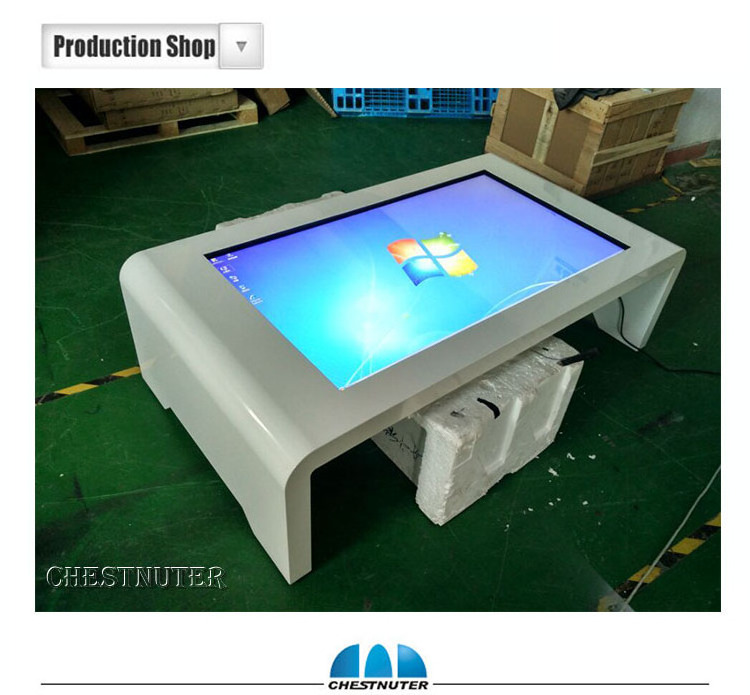 32 inch 42 inch 46 inch touch screen coffee table with wifi/lan/pc/4g/game touch table