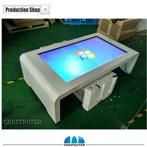 32 inch 42 inch 46 inch touch screen coffee table with wifi/lan/pc/4g/game touch table