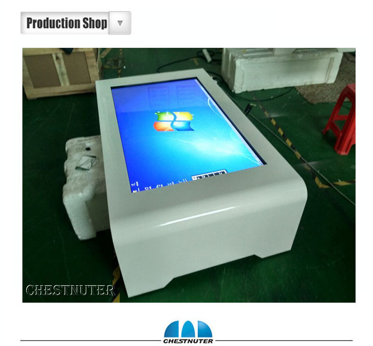 32 inch 42 inch 46 inch touch screen coffee table with wifi/lan/pc/4g/game touch table