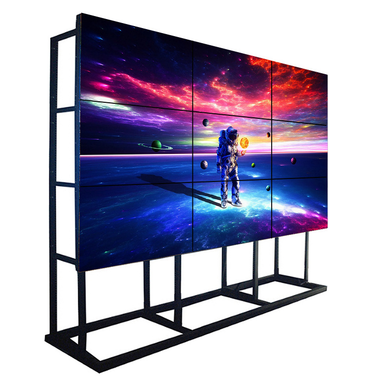 55 inch wholesale customize new LCD Splicing Video Wall LG  Panel 4  Input Matrix