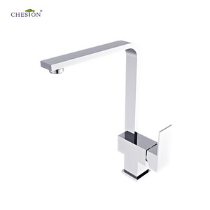 Modern classic tap deck mounted kitchen faucet with spray head