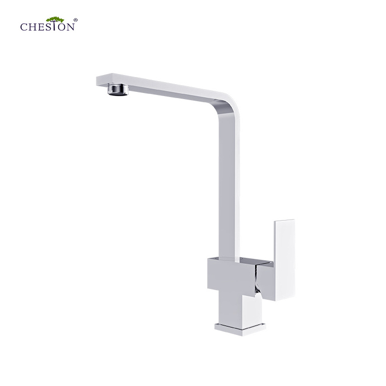 Modern classic tap deck mounted kitchen faucet with spray head