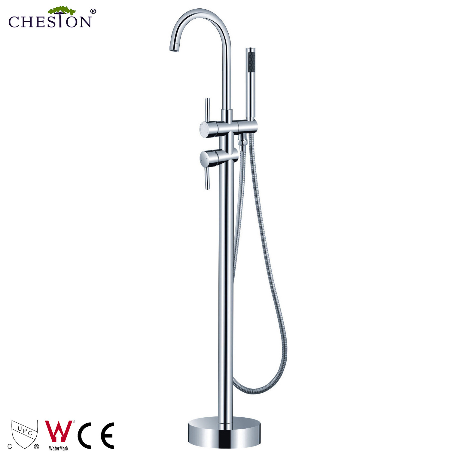 Bathroom european freestanding upc shower bathtub faucet