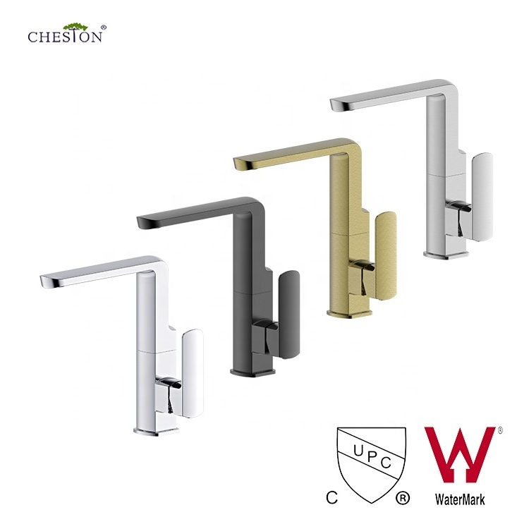 WaterMark CUPC North American Market UPC Brass Kitchen Mixer Tap Faucet