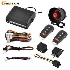 High Quality Window Control One Way Car Alarm System Emergency Override Car Alarm With Remote Control