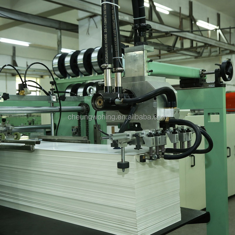 Hot note books printing stitching machine small production machinery